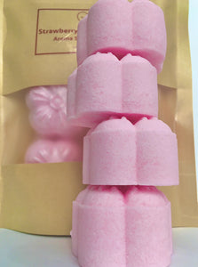 Strawberry Bubblegum Mint Shower Steamers | 4 pack |  8 pack
