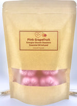 Load image into Gallery viewer, Pink Energize Grapefruit Shower Steamers 4 Pack | 8 Pack
